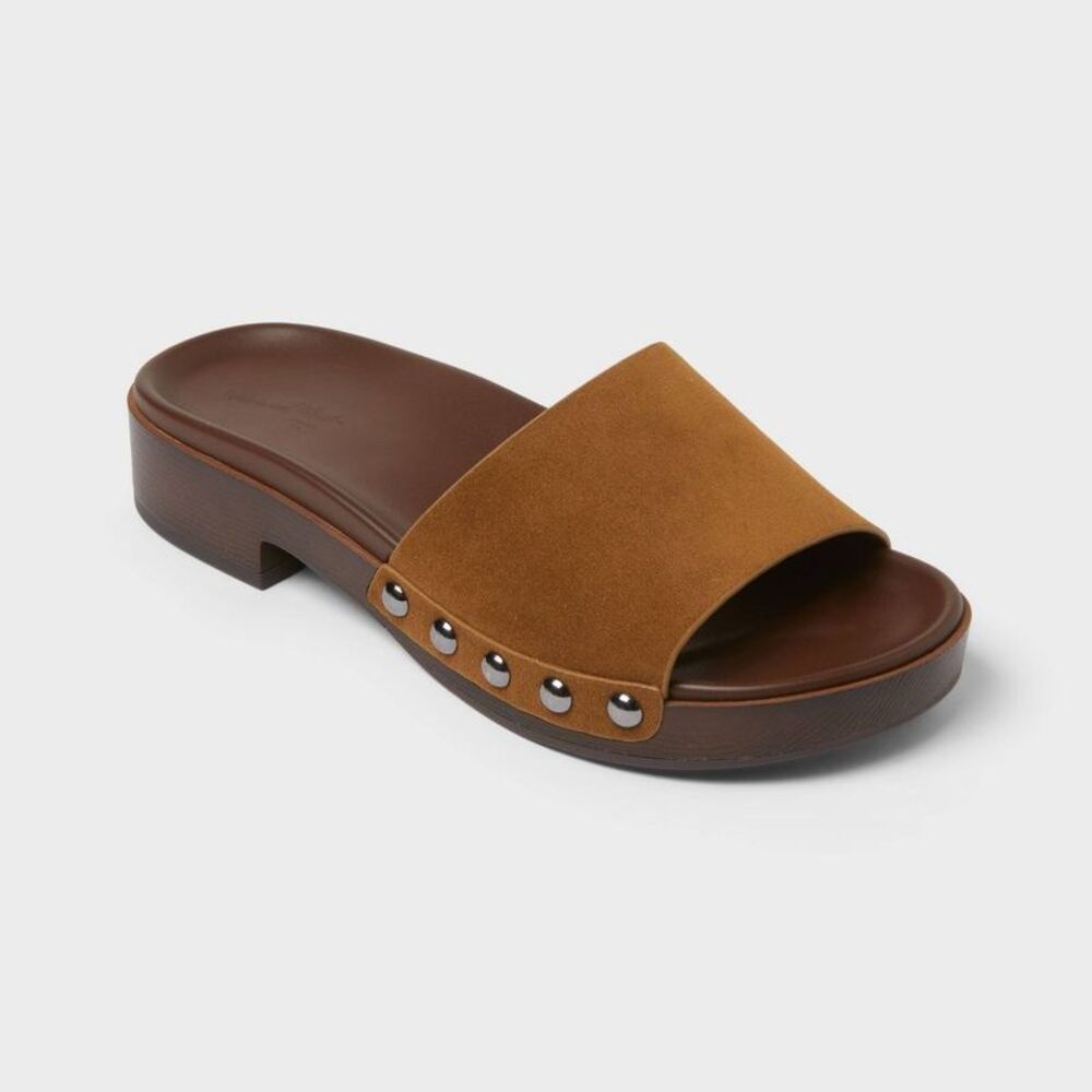 Universal Thread - Women’s Hera Western Sandals with Memory Foam Inso Brown - Picture 1 of 4